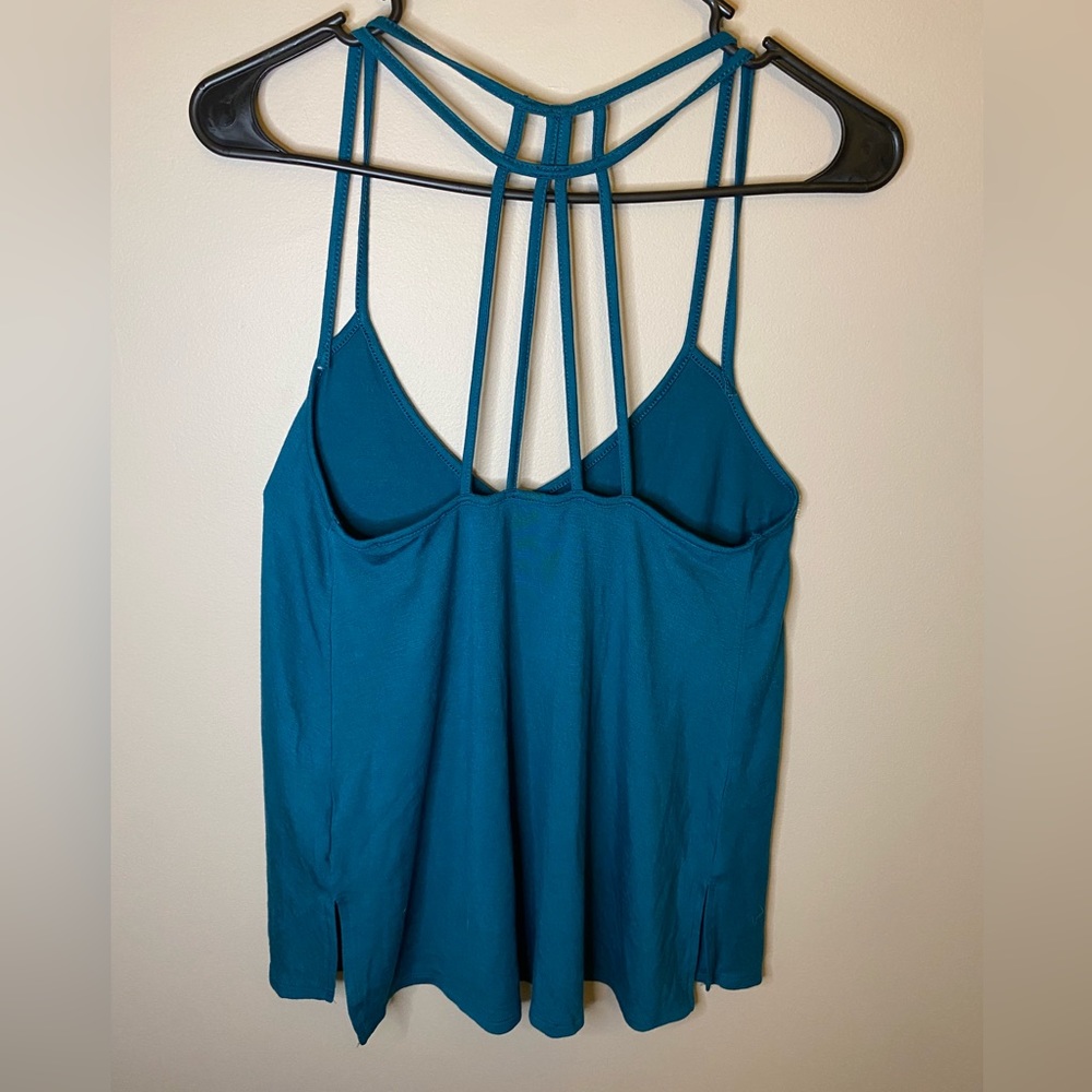 EXPRESS one eleven strappy tank, blue, NWT size small - Picture 4 of 6